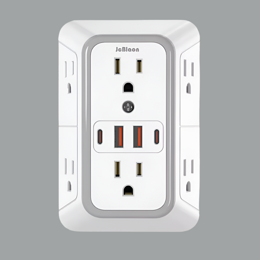 Multi Socket A Outlets 4 USB Ports (2 Type-C)