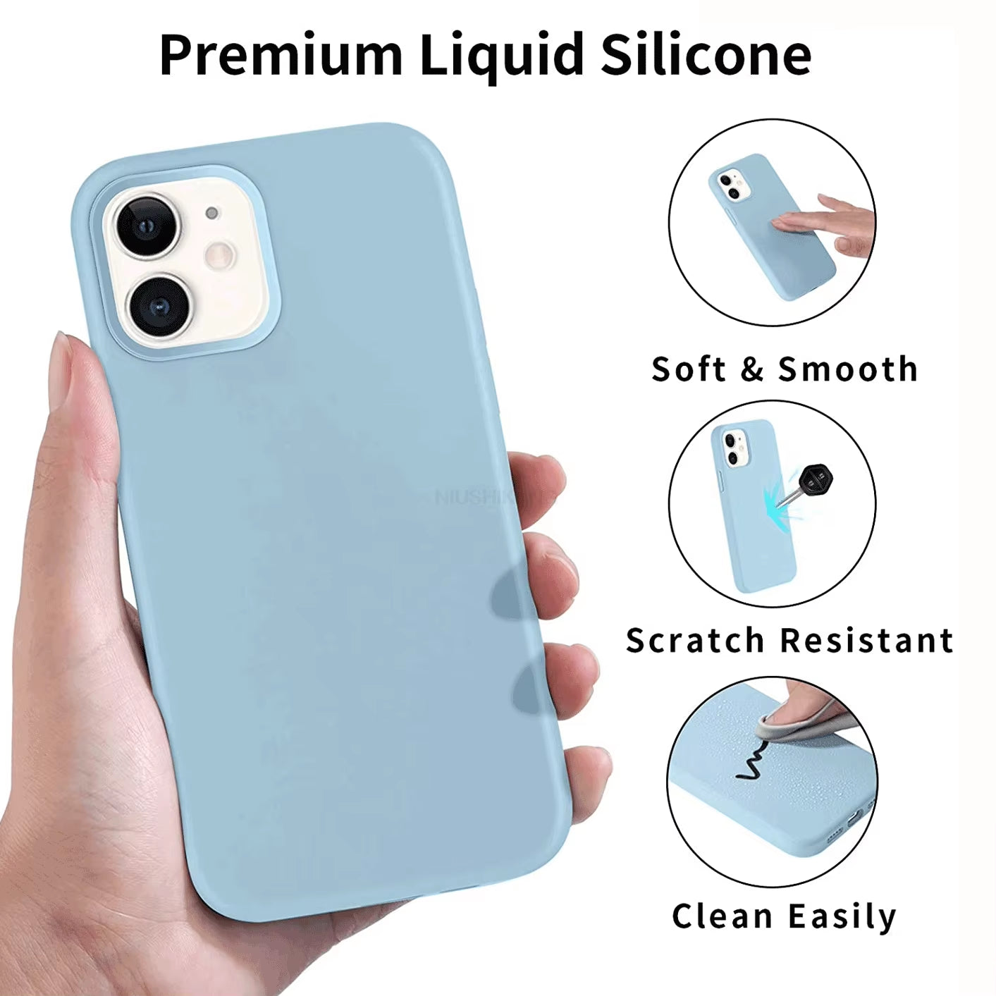 Silicon Case for Apple Iphone 13